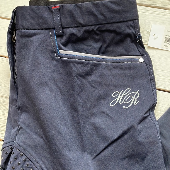 NWT Tuffrider Diane Full Seat Breeches Dark Blue size 30 - Picture 2 of 11